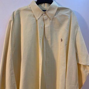 Ralph Lauren Yarmouth 100% Cotton Dress Shirt XL